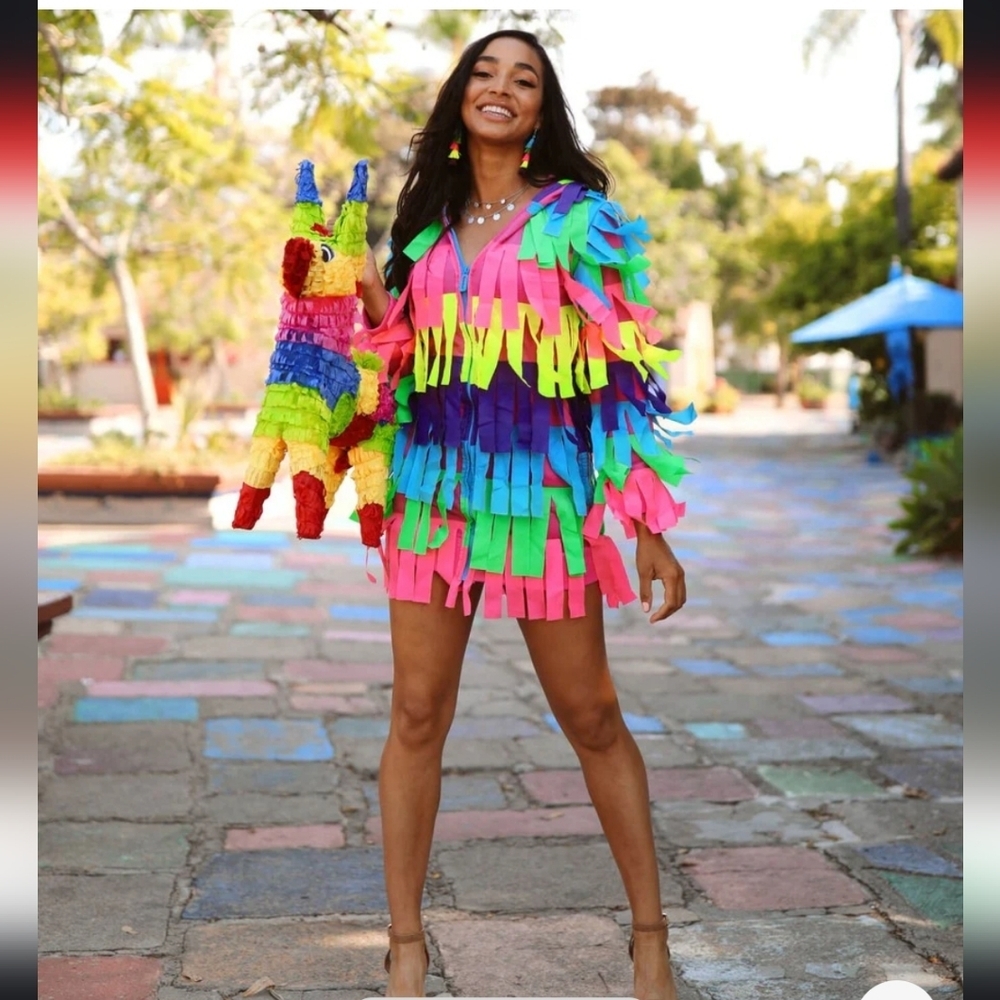 NWT- Tipsy Elves, Pinata Costume Dress, Size S - New - $79.95 - Picture 1 of 11